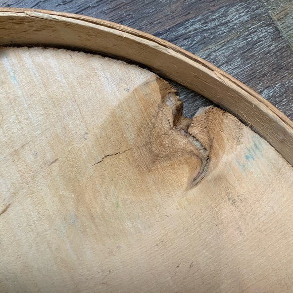 Vintage 80s super cute hand painted raccoon eating some watermelon. - Picture 8 of 10